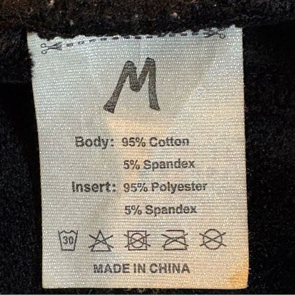 Black Tapered Sweatpants Men’s Medium. - Picture 9 of 10